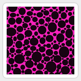 black bubbles Sticker